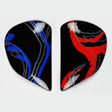 PLATINE Écran ARAI SAJ HASLAM WSBK CASQUE INTEGRAL