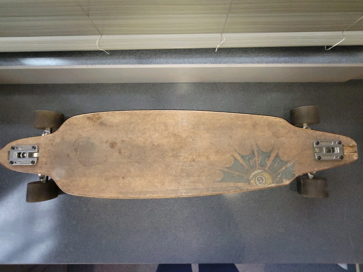 Vintage SECTOR 9 Burleigh Bamboo Longboard Skateboard Deck. 41