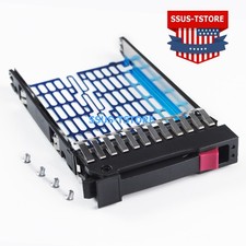 2.5" SAS SATA Hard Drive Tray Caddy For HP G5 G6 G7 371593-001 378343-002
