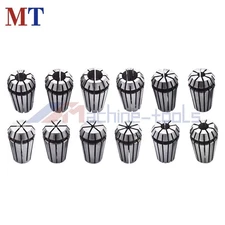 12 Pcs Spring Collet Set For CNC Milling Lathe Tool Engraving Machine ER16