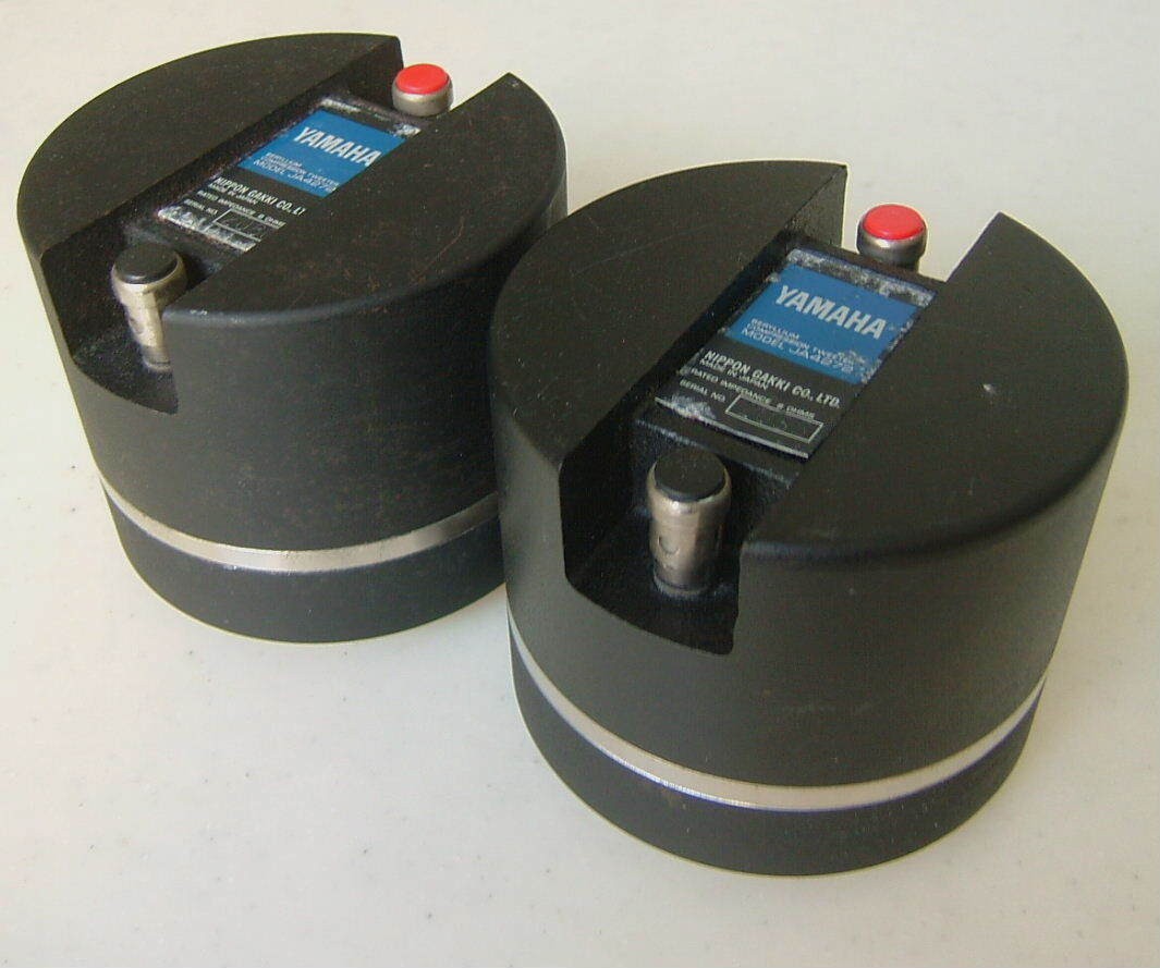 Yamaha JA4272 Alnico Beryllium Diaphragm Horn Tweeter Pair | eBay