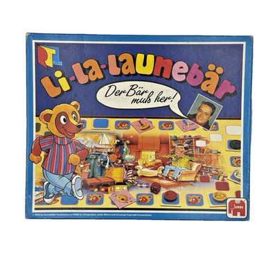Li La Launebär Brettspiel RTL Plus 1992 vollständig Der Bär muss her Jumbo