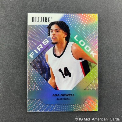 2025 Upper Deck Allure SE Asa Newell Rookie First Look #119 Atlanta Hawks (RC)