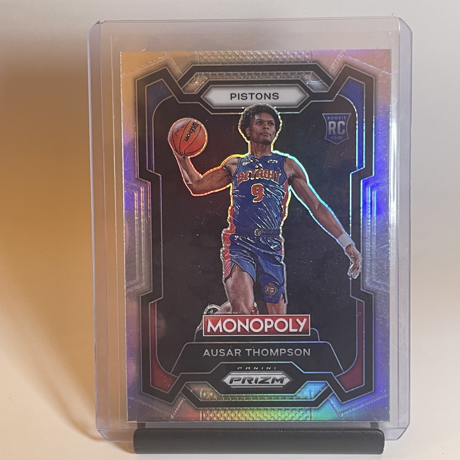 2023-24 Panini Prizm Monopoly - Ausar Thompson #27 Silver Prizm (RC)