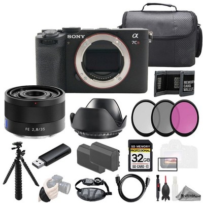 Sony a7CR + Sonnar T* FE 35mm f/2.8 ZA Lens +32GB + Ext Bat+ 3 PC