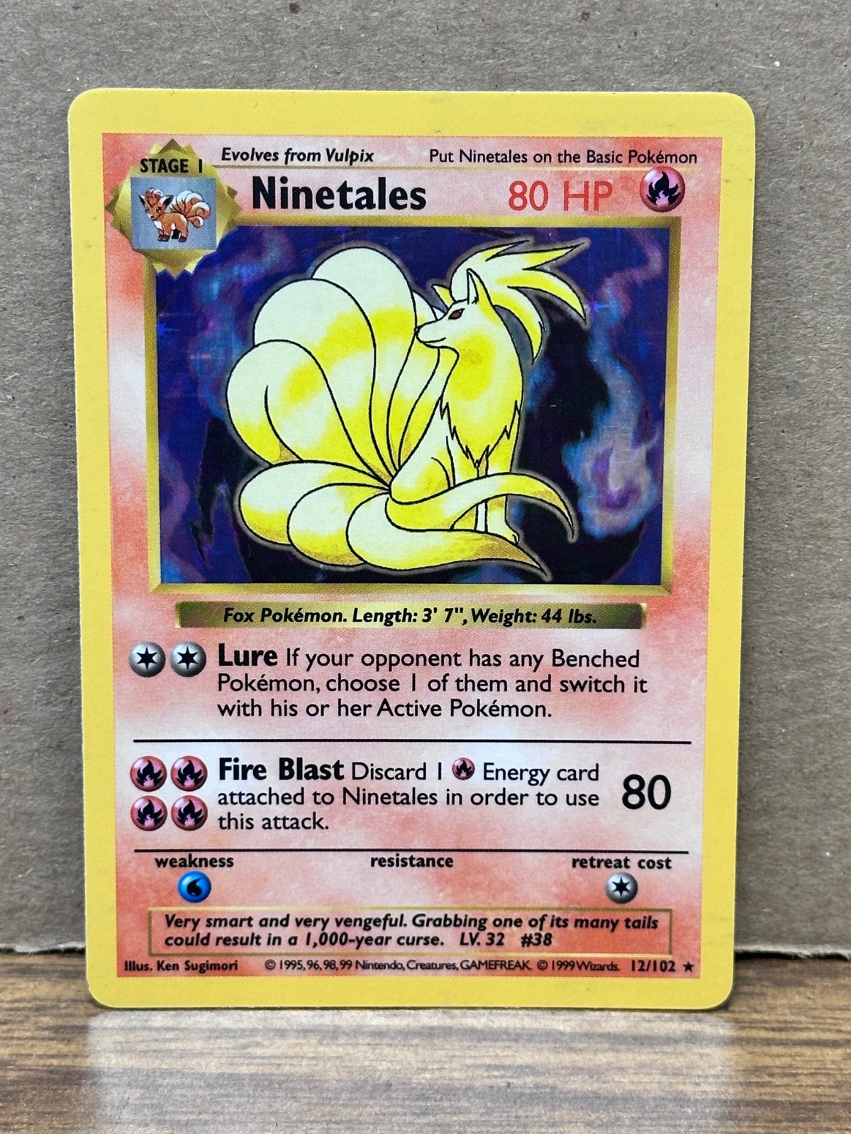 Pokemon Magneton 9/102 Holo Base Set 1999 - NM