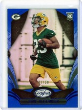 * JAIRE ALEXANDER * 2018 CERTIFIED BLUE MIRROR ROOKIE RC # 3/50