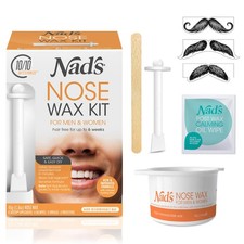 Nose Wax Kit for Men  Women - Waxing Kit for Quick  Easy Nose Hair Removal,...