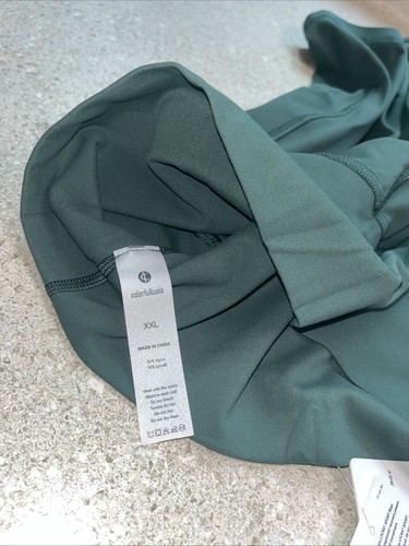 H707~ Pantaloncini da motociclista Colorfulkoala Lycra Dreamlux con tasche verde 2XL nuovi - Foto 4 di 6