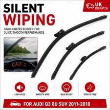 Front Rear Windscreen Wiper Blades 24'' 20'' 16'' For Audi Q3 8U SUV 2011-2018