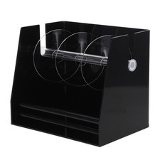 Sticker Roller Holder Dispenser Label Organizer for Business Rack