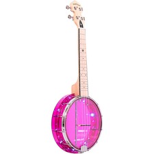 Gold Tone Lightup Little Gem Banjo-Ukulele Amethyst Amethyst