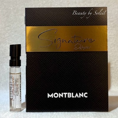 Montblanc Signature ELIXIR Eau de Parfum Sample Spray .06oz, 2mL *2025 Release*