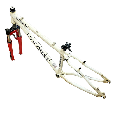 ★LOUISGARNEAU MTBフレームXC BART 26インチ＋フォーク★ Louis Garneau Aluminum MTB Frame with RockShox Suspension Set USED