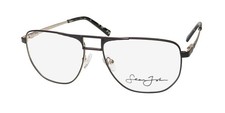 NEW SEAN JOHN 5132 EYEWEAR METAL  PLASTIC BLACK MENS 001 57-15-150 FULL-RIM