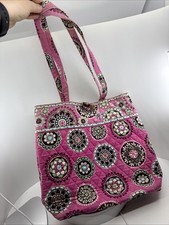 Vera Bradley Cupcakes, Pink Tote Bag, 2009 Fading, And Some Marks Low Price