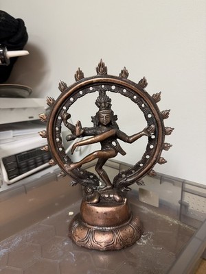 Lord Shiva Dancing Natraj Nataraja Bronze Statue Hindu Shiva Nataraja Shiv