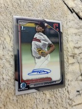 2024 Bowman Draft - Chrome Prospect Autographs Braylon Doughty #CPA-BD (AU, RC)