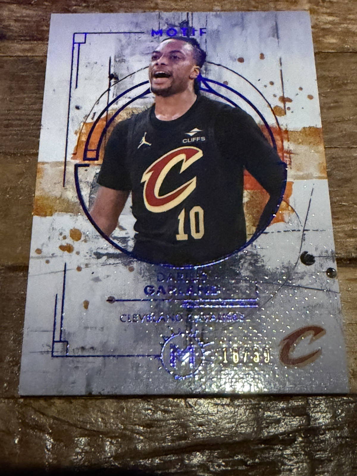 2026 Topps Motif Darius Garland #60 Ultramarine Blue /39 