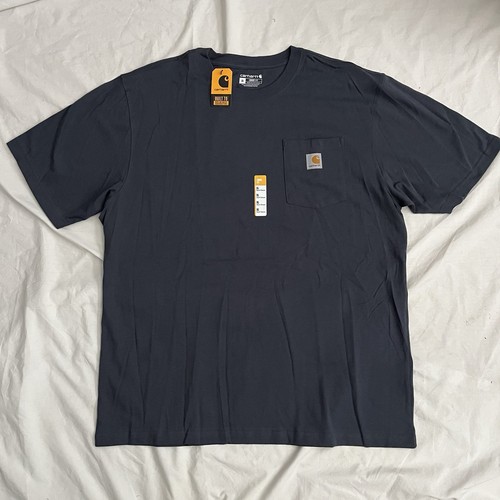 Carhartt Mens Loose Fit t-Shirt / XL / NEW NWT Pocket Dark Gray Heavyweight