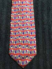 CHRISTIAN DIOR Monsieur Vintage Men Silk Tie Made in USA