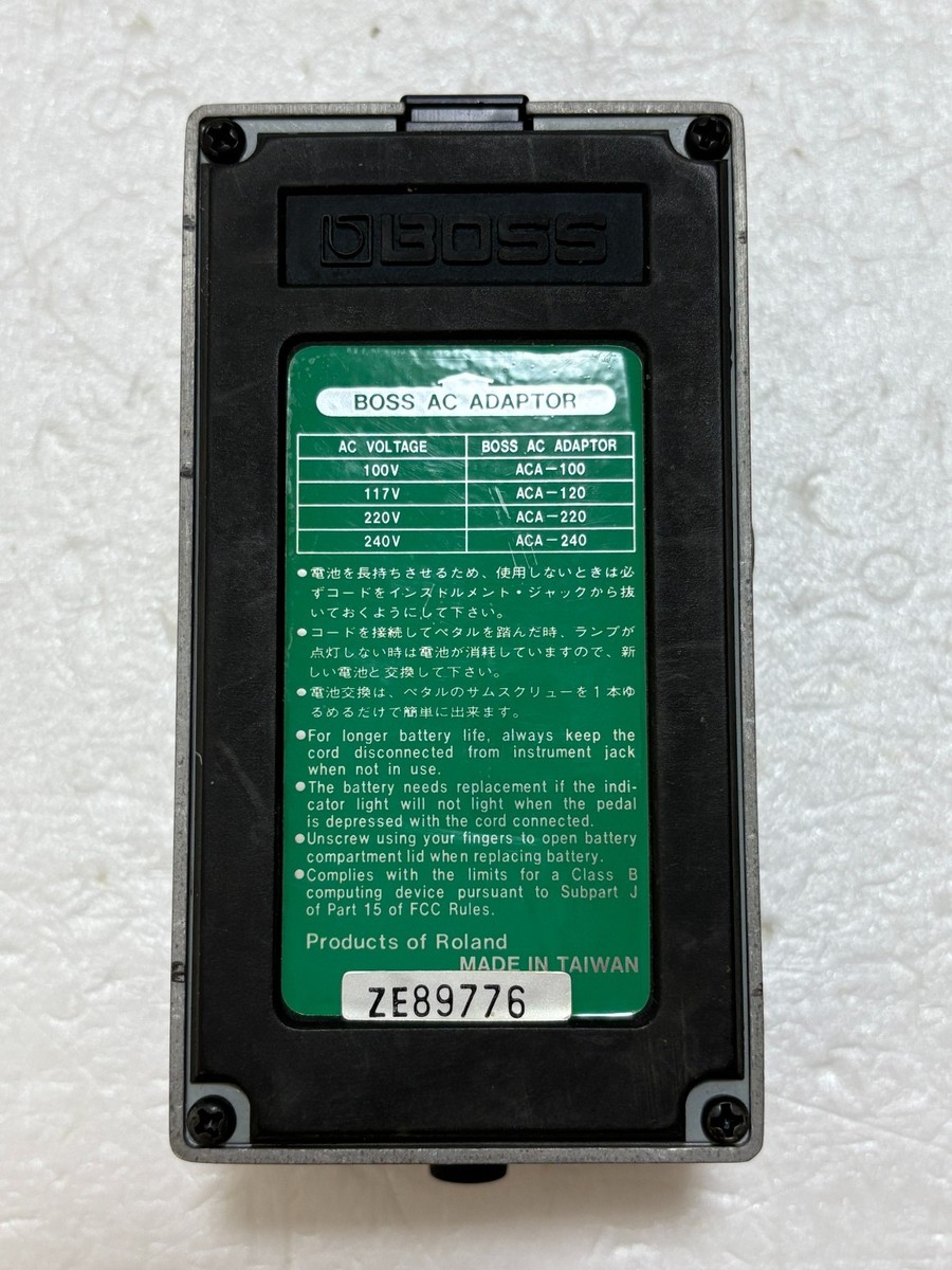 Boss BF-2B Bass Flanger Guitar Effect Pedal Used from Japan