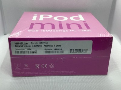 Rare Collector's iPod mini A1051 6 GB - 2nd Generation - Pink