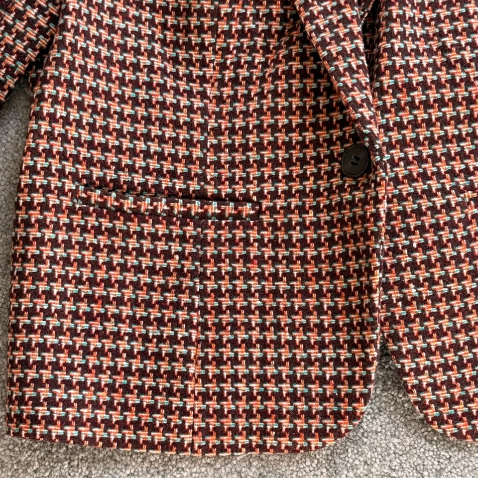 ModCloth Informed Ensemble Tweed Blazer Warm NWOT XL - Image 2 of 4
