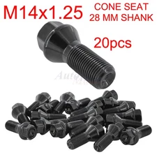 Set of 20 Wheel Lug Bolts Nuts 14 X1.25mm for F30 F35 F10 F25 X3 E7 36136781151