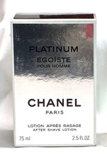 Chanel Egoiste Platinum Pour Homme Eau de toilette 75ml 2.5 oz EDT Perfume w/Box