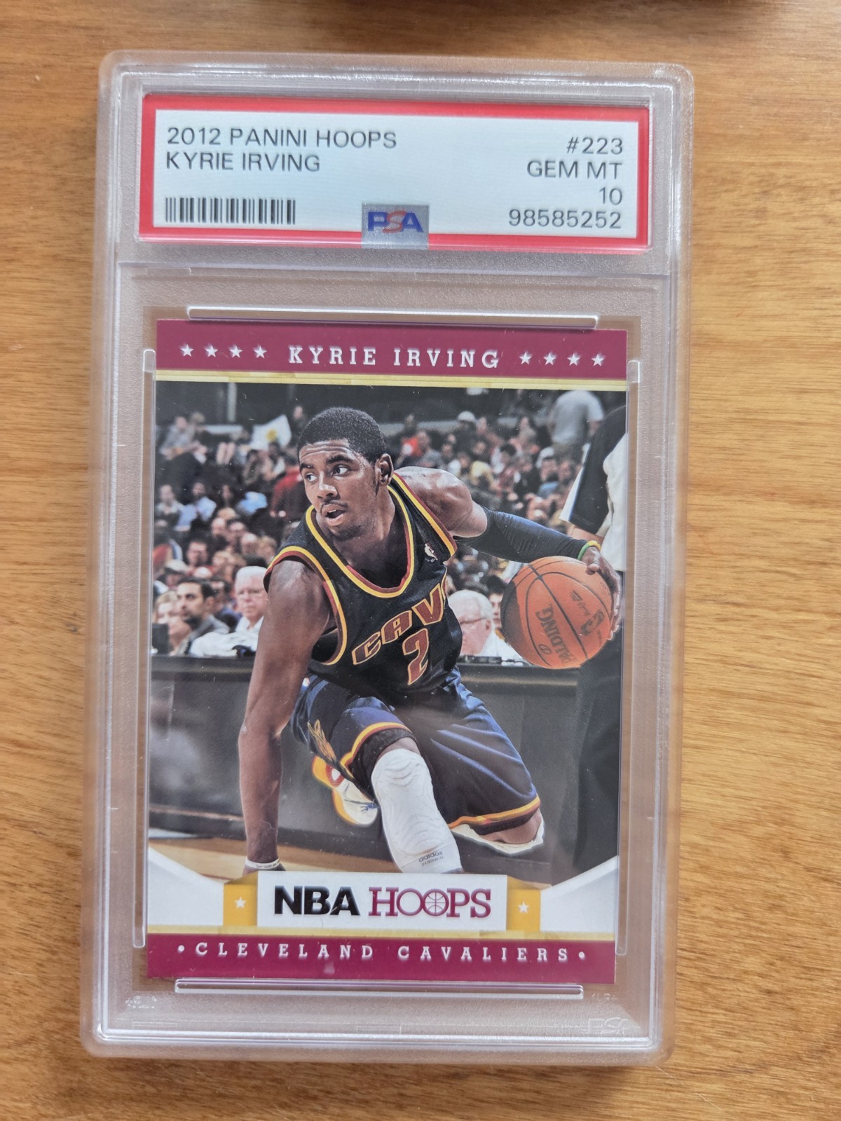 2012-13 NBA Hoops - Kyrie Irving #223 (RC) PSA 10