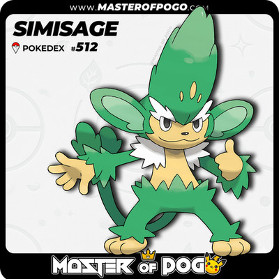   TRADE - Complete POKEDEX   | #512 - SIMISAGE · Pokémon GO