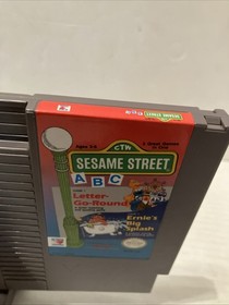 Sesame Street NES Bundle Lot: 123 and Big Bird Hide & Speak Nintendo