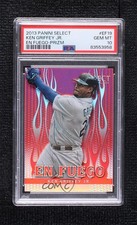 2013 Panini Select En Fuego Silver Prizm Ken Griffey Jr PSA 10 GEM MT HOF 9u0