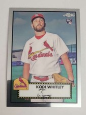2021 Topps Chrome Platinum Anniversary #92 Kodi Whitley Cardinals