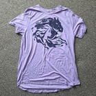Disney Frozen II Shirt Women's Medium Purple Elsa Water Knokk Juniors — photo 1