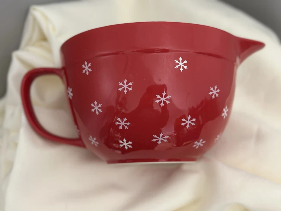 HOLIDAY TIME 2qt Batter Bowl Home Sweet Home Gingerbread House - Image 2 of 4