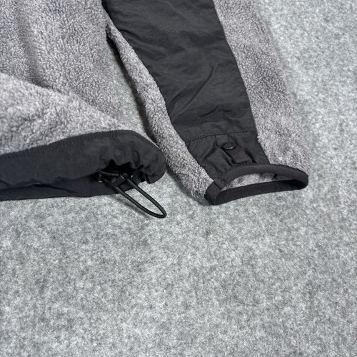 Chaqueta polar con capucha The North Face Denali para hombre mediana Polartec gris negra - Imagen 8 de 14
