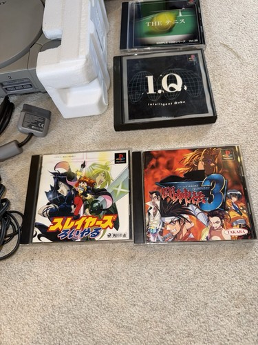 Consola japonesa Sony PlayStation 1 en caja SCPH-9000 importación NTSC-J 4 juegos - Imagen 2 de 24