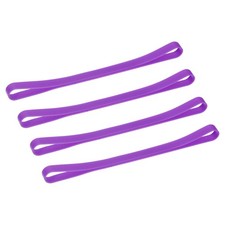 Towel Bands(4 Pack), Rubber Towel Clips for Storage Towel, Purple