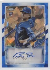 2021 Topps Chrome Update Sapphire Edition Rookie Brady Singer #RA-BS Auto 1e3