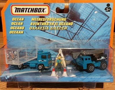 Matchbox 34695 Meeresforschung/Shark Ocean Adventure - seltenes Set von 1997