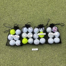 24 Kirkland Used Golf Balls 3A-5A Condition White/Yellow Lot