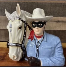 VANDOR LIMITED EDITION THE LONE RANGER COOKIE JAR EUC