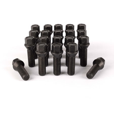 M14 X 1.25 Tapered 25mm-60mm Alloy Wheel Bolts 17mm Hex Post 2013 Bmw Black M14 X 1.25 Tapered 25mm-60mm Alloy Wheel Bolts 17mm Hex Post 2013 Bmw Black