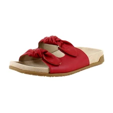Vionic Elara Womens Sandals Fruit Punch Leather