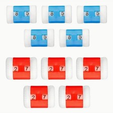 Maschenreihenz&auml;hler Stricken & H&auml;keln Reihenz&auml;hler  2 St&uuml;ck  rot & blau Neu Top