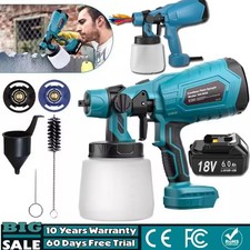 Für Makita 18V Farbsprühsystem Akku Elektrische Farbspritzpistole Sprühpistole