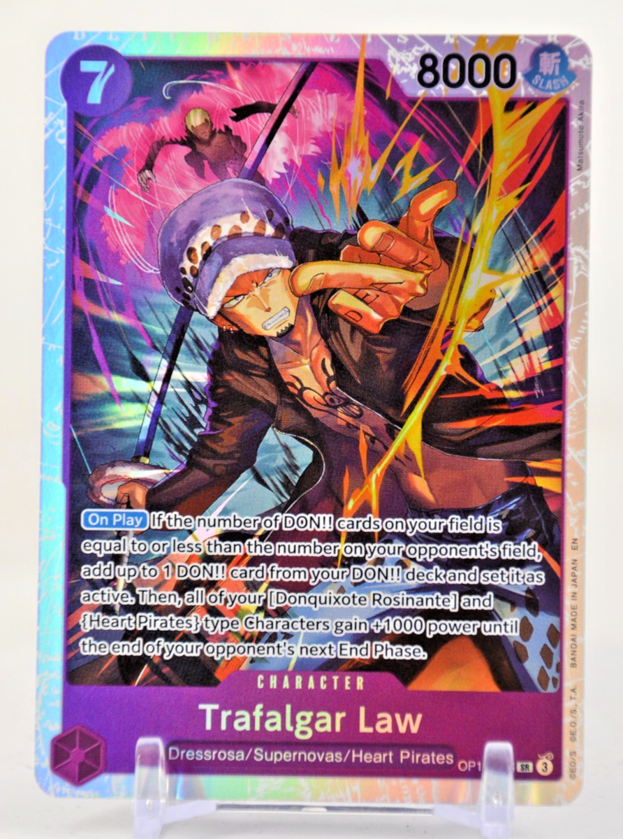 OP12-073 Trafalgar Law (SR) Legacy of the Master One Piece CCG | eBay