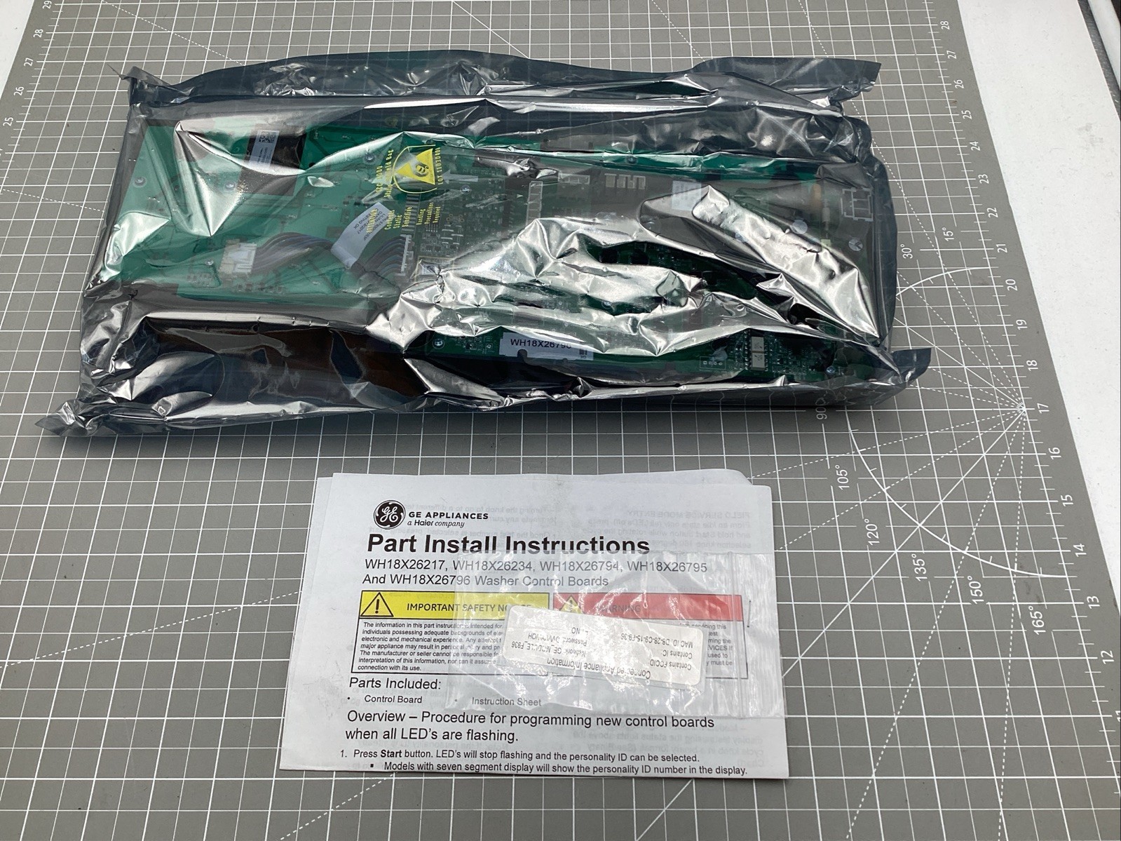 WH22X29348/WH18X26796-- Genuine OEM GE Washer Control Board *FREE SHIPPING*